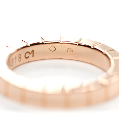 Cartier 18K Pink Gold Lanieres Ring 48 4.5 5 of 5