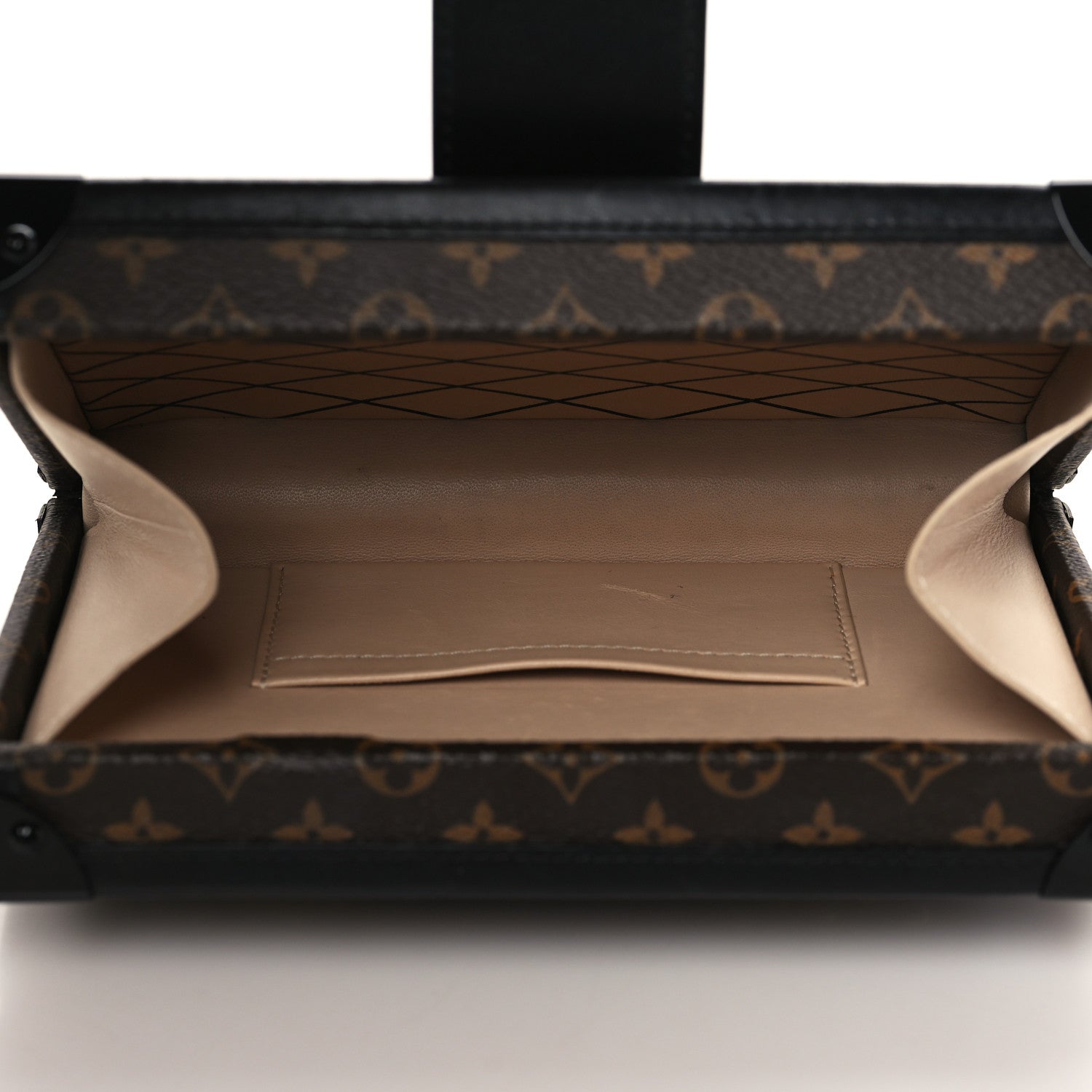 Louis Vuitton Monogram Petite Malle Black 4 of 7