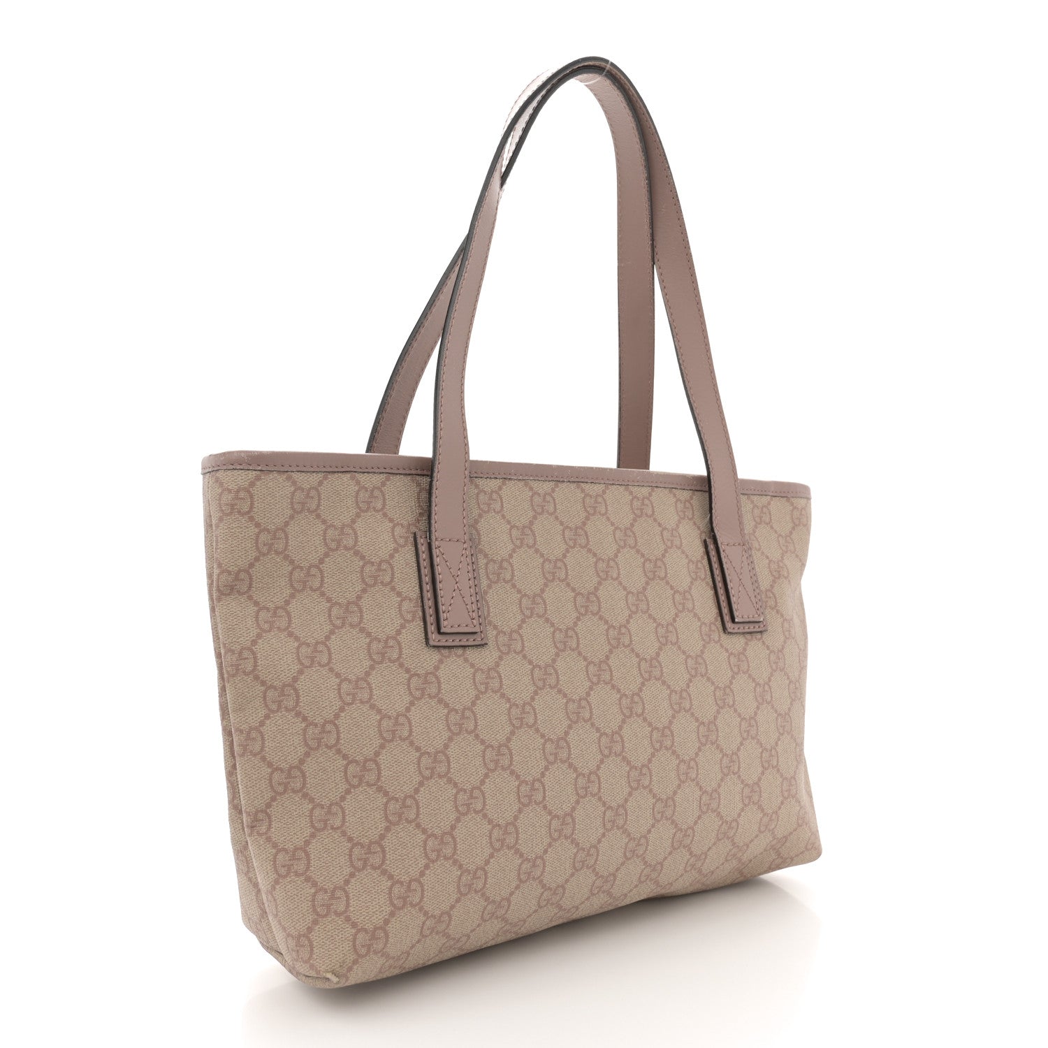 Gucci GG Supreme Monogram Small Joy Tote Porcelain Rose 3 of 16