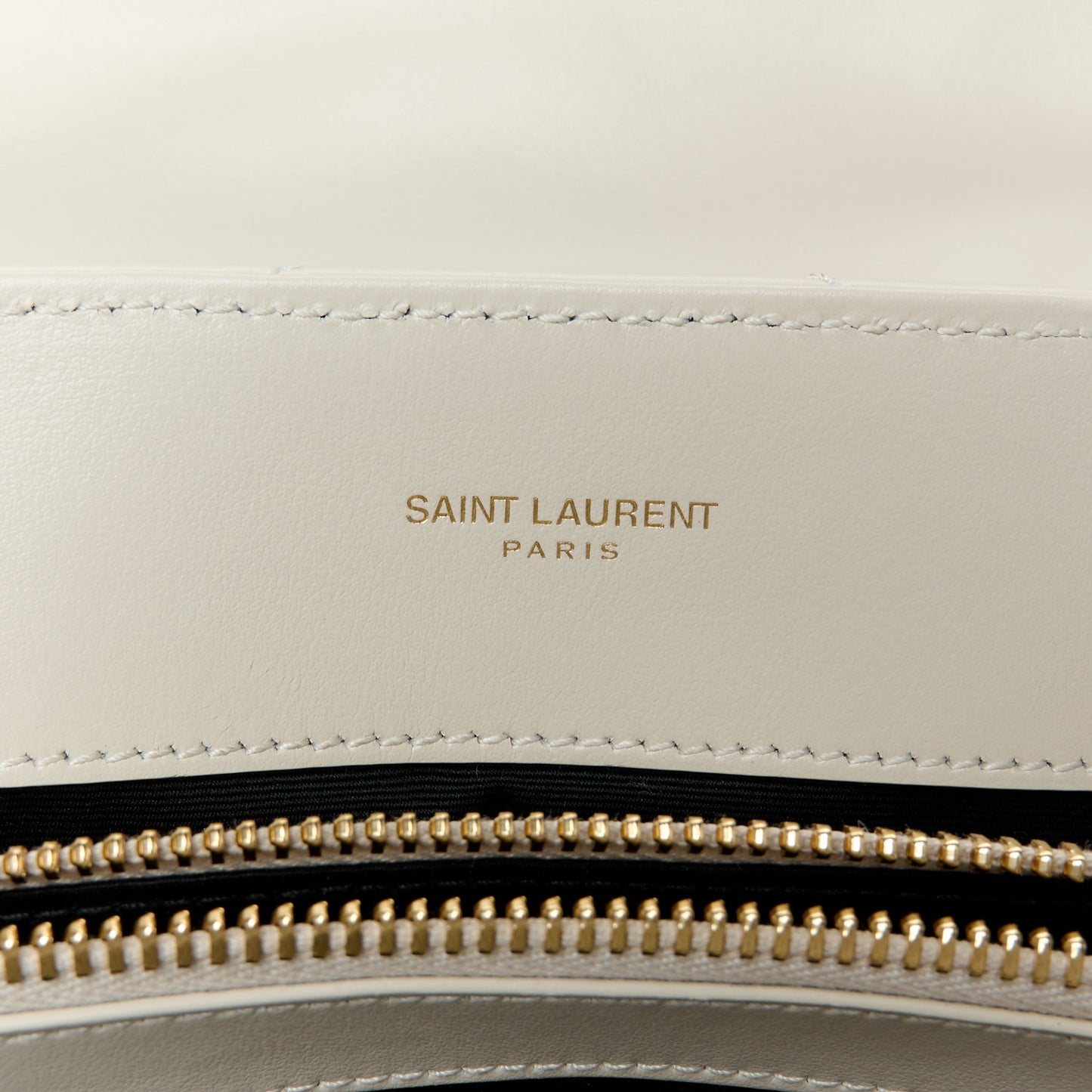 Calfskin Y Quilted Monogram Medium Loulou Chain Satchel Crema Soft