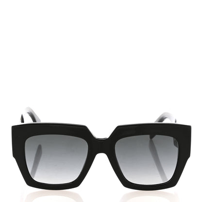 Fendi Facets Square Sunglasses FF 0263/S Black 2 of 7