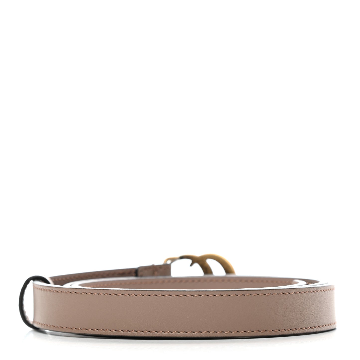 Calfskin Double G 20mm Belt 95 38 Porcelain Rose