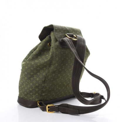 Louis Vuitton Mini Monogram Montsouris GM Backpack Kaki 3 of 19