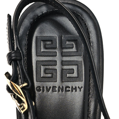 Givenchy Calfskin G Cube 50mm Slingback Pumps 37.5 Black 8 of 9