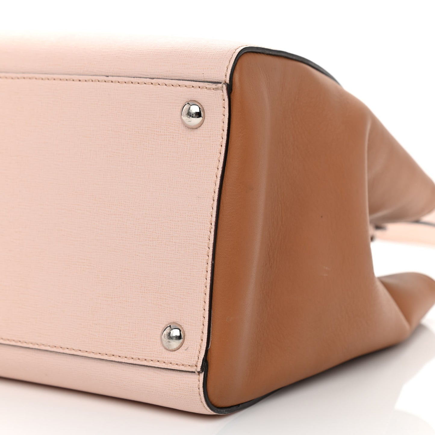 Vitello Elite Colorblock Regular 2Jours Tote Rosa Plaster Orzo Papavero