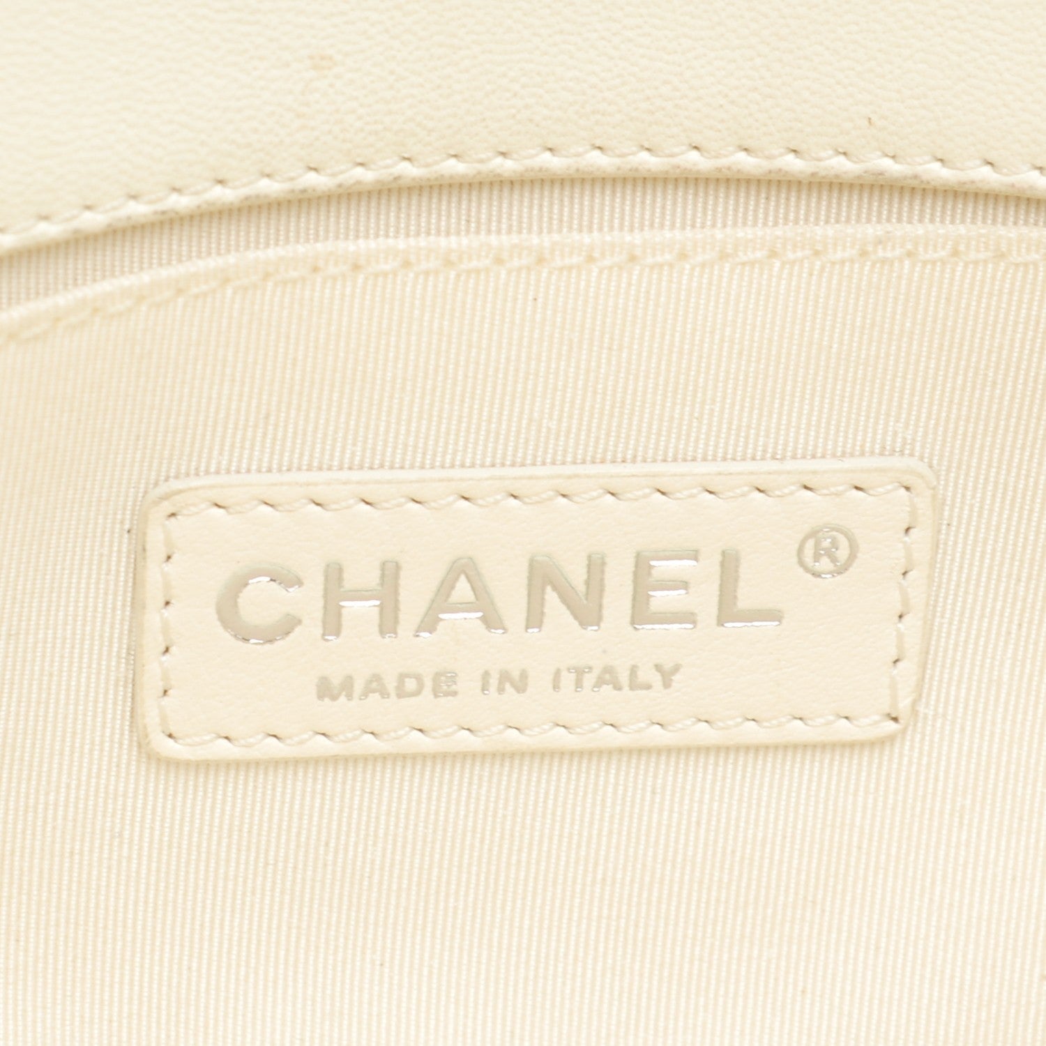Chanel Lambskin Quilted Small Boy Flap White 6 of 9