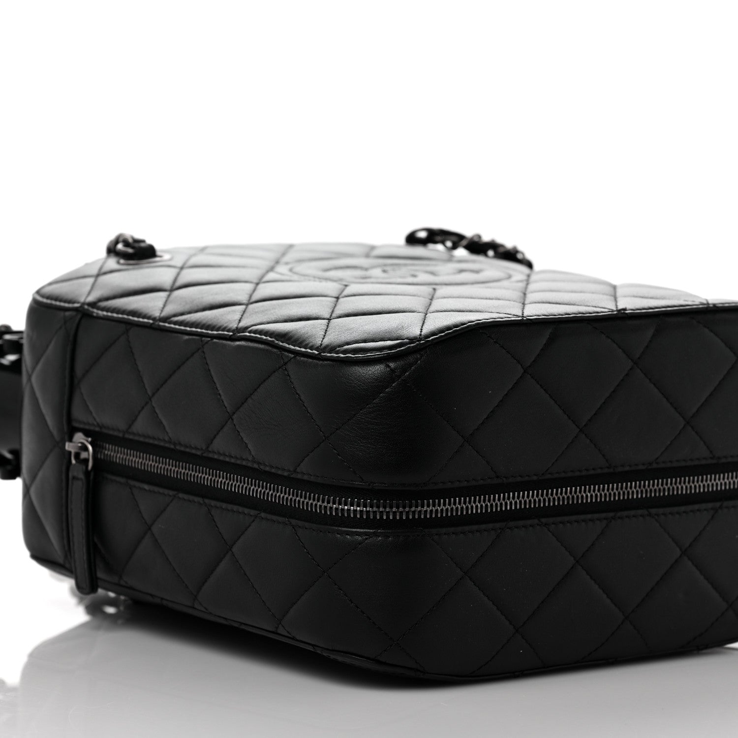 Chanel Lambskin Dubai by Night Gas Tank Bag Black 5 of 11