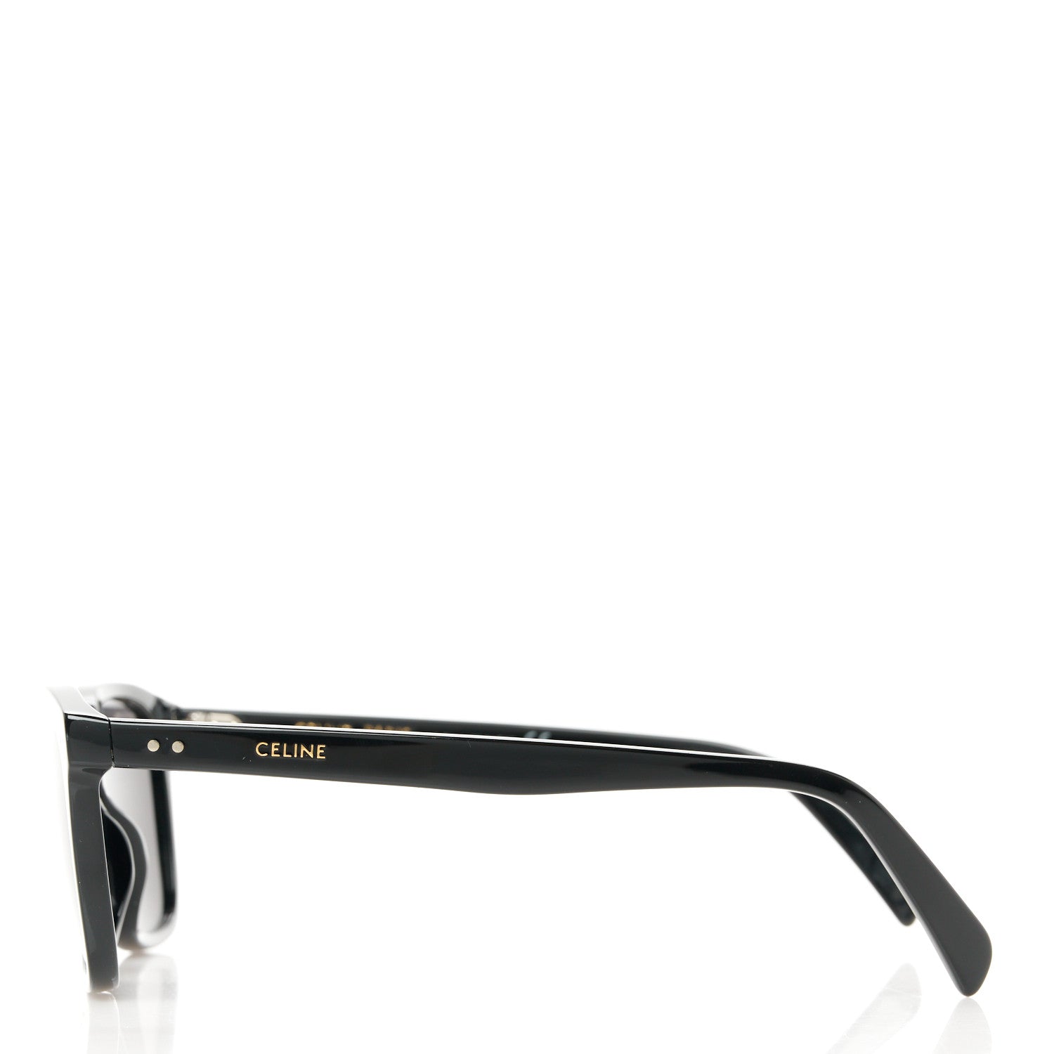Celine Acetate Polarized Sunglasses CL402071 Black 3 of 9