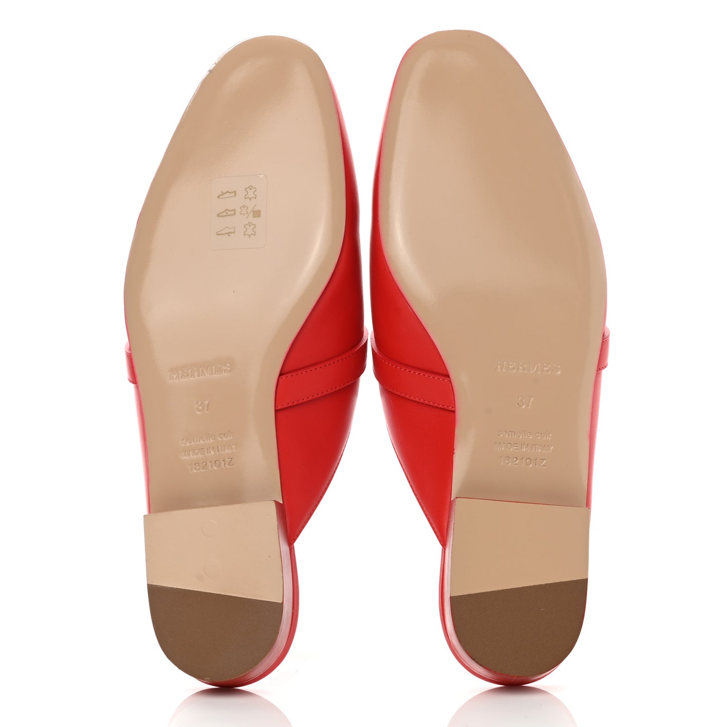 Goatskin Oz Mules 37 Rouge A Levre