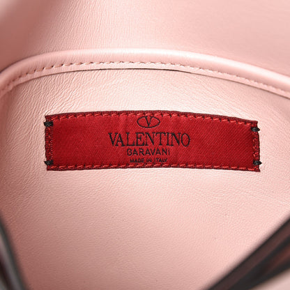 Valentino Garavani Calfskin Rockstud Chain Flap Crossbody Bag Cipria 4 of 6