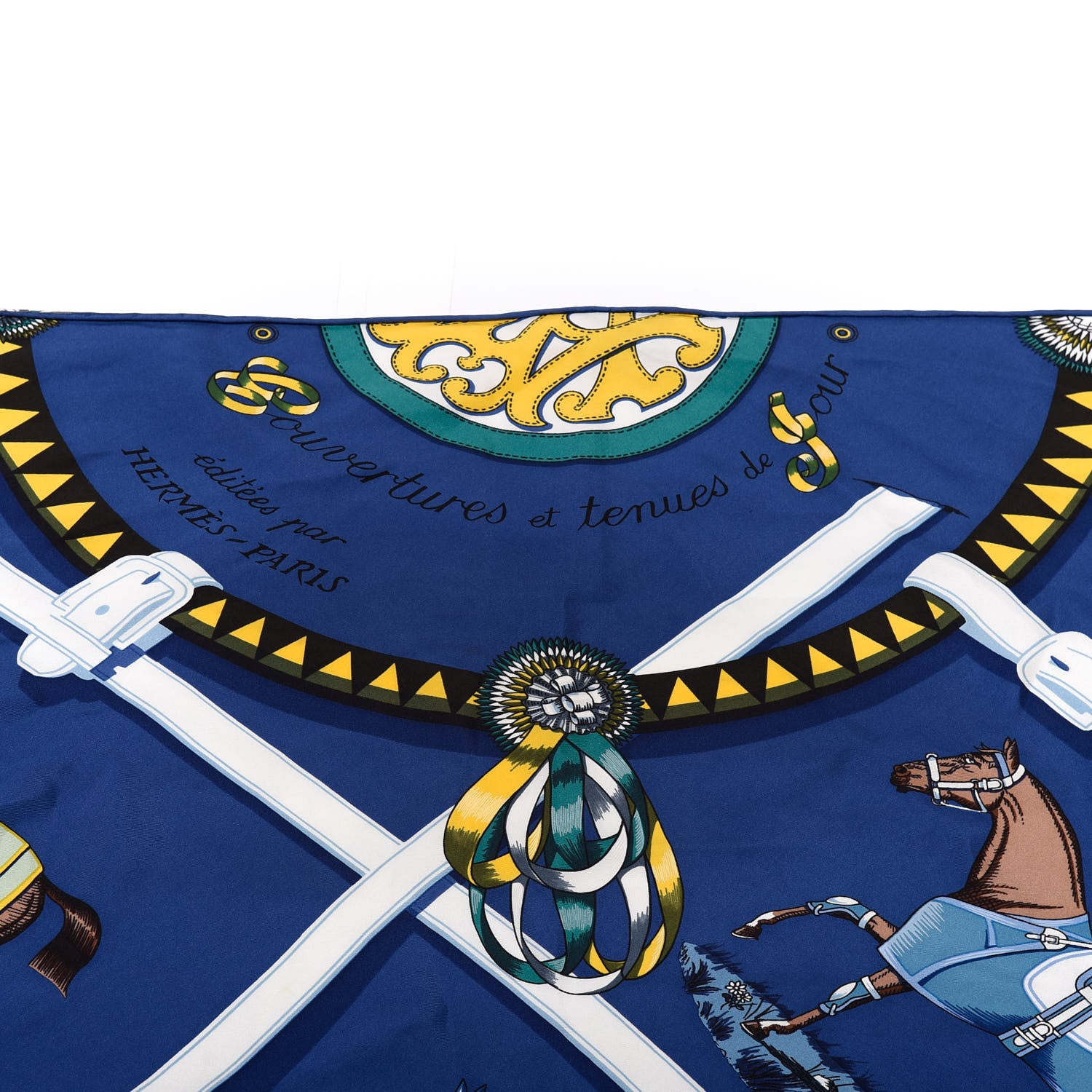 Hermes Silk Couvertures Et Tenues de Jour Scarf 90 4 of 5