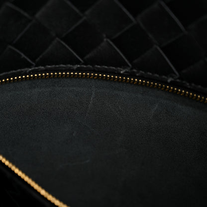 Bottega Veneta Silky Calfskin Small Andiamo Bucket Bag Black 11 of 12