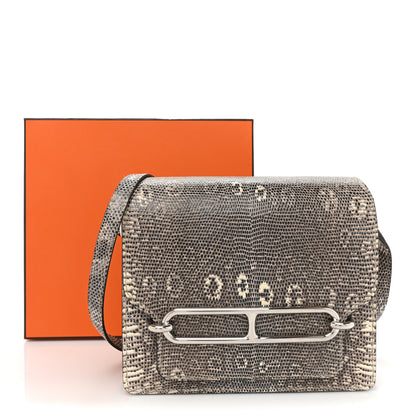 Hermes Lizard Mini Sac Roulis Ombre 16 of 16