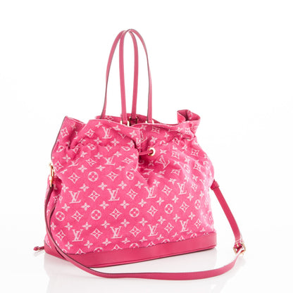 Louis Vuitton Denim Noefull MM Rose Indien 3 of 7