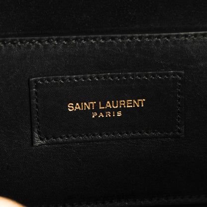 Saint Laurent Calfskin Classic Duffle 3 Black 7 of 8