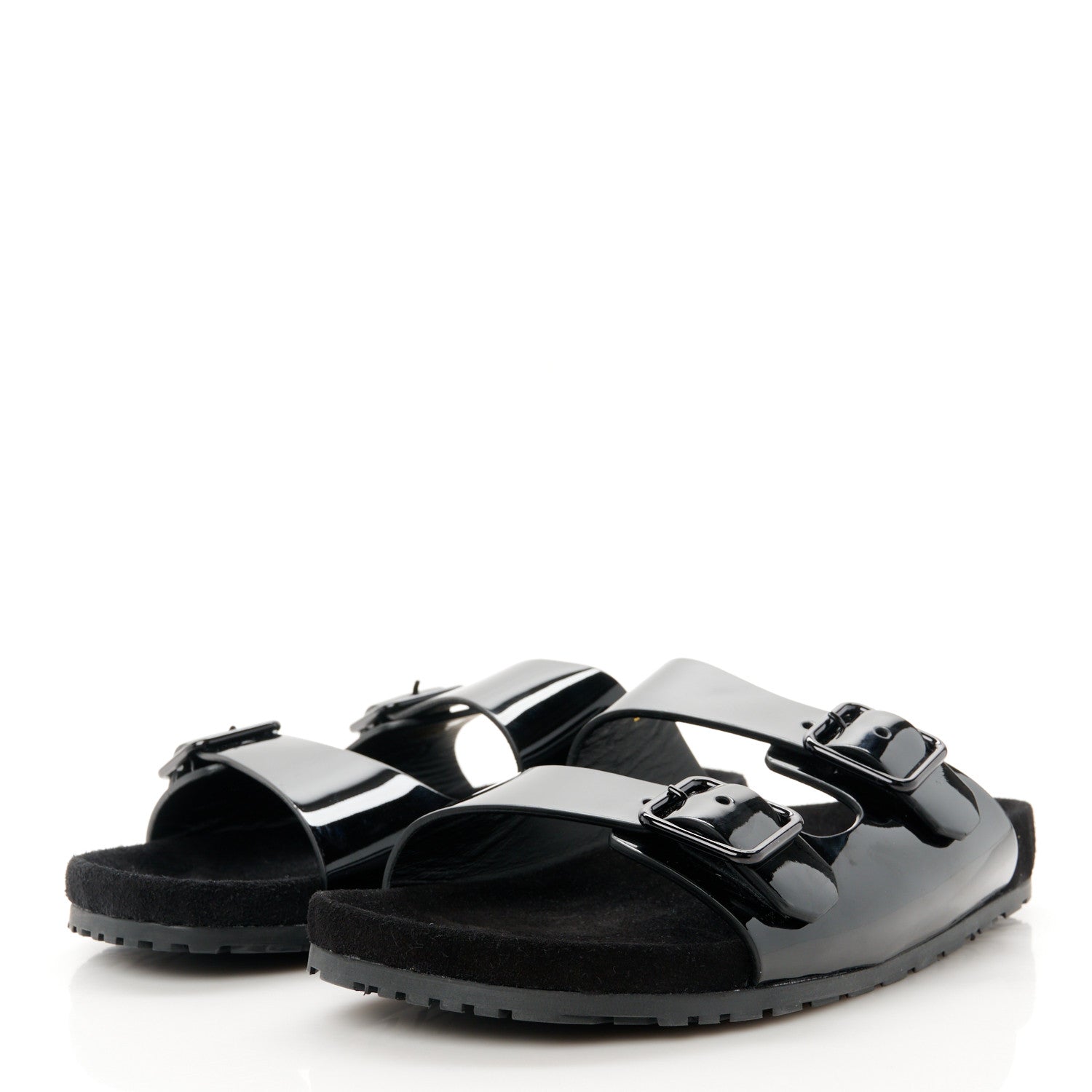 Saint Laurent Vernie Grumpy Jimmy Cross Slides 39.5 Black 3 of 9