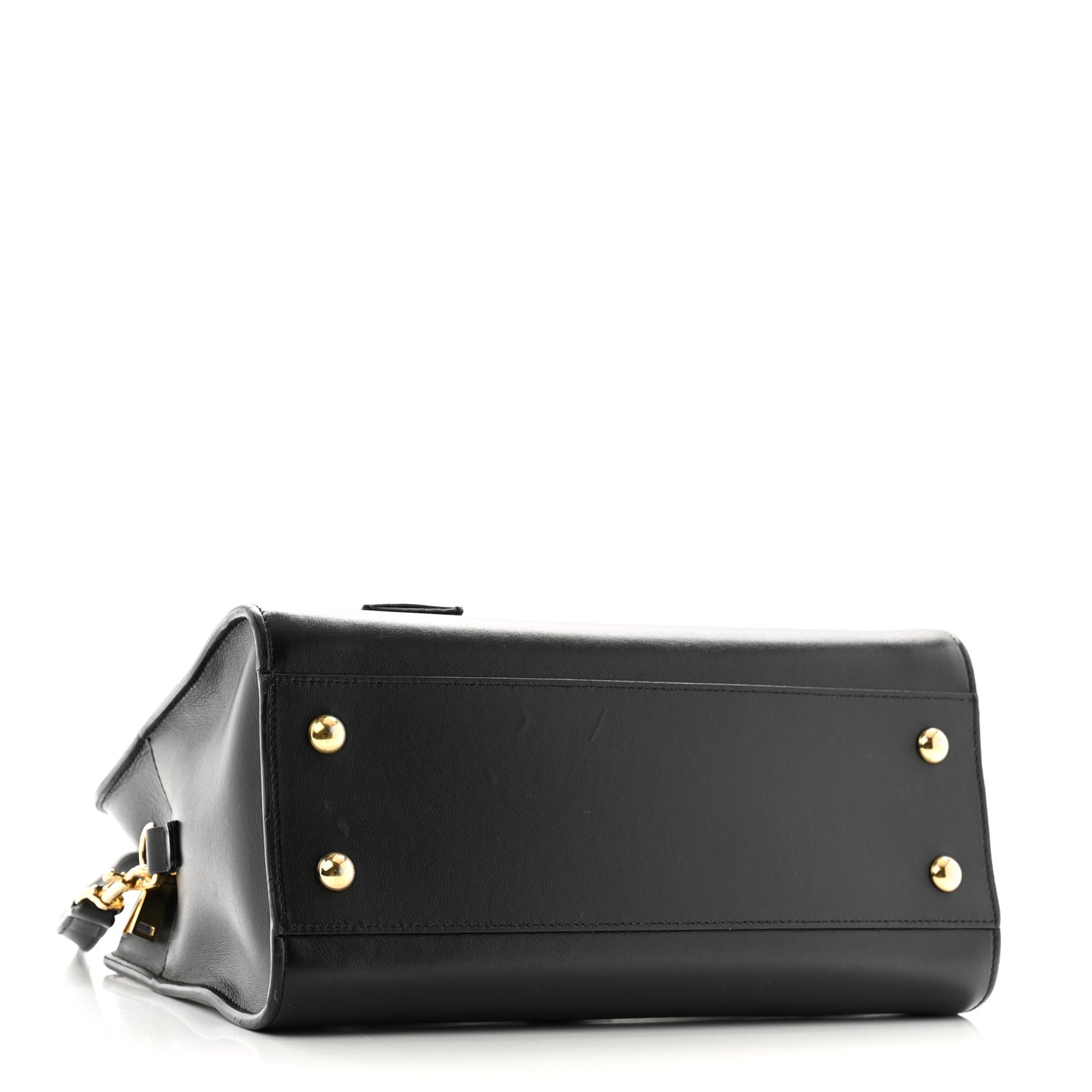 Calfskin Monogram Baby Cabas Black