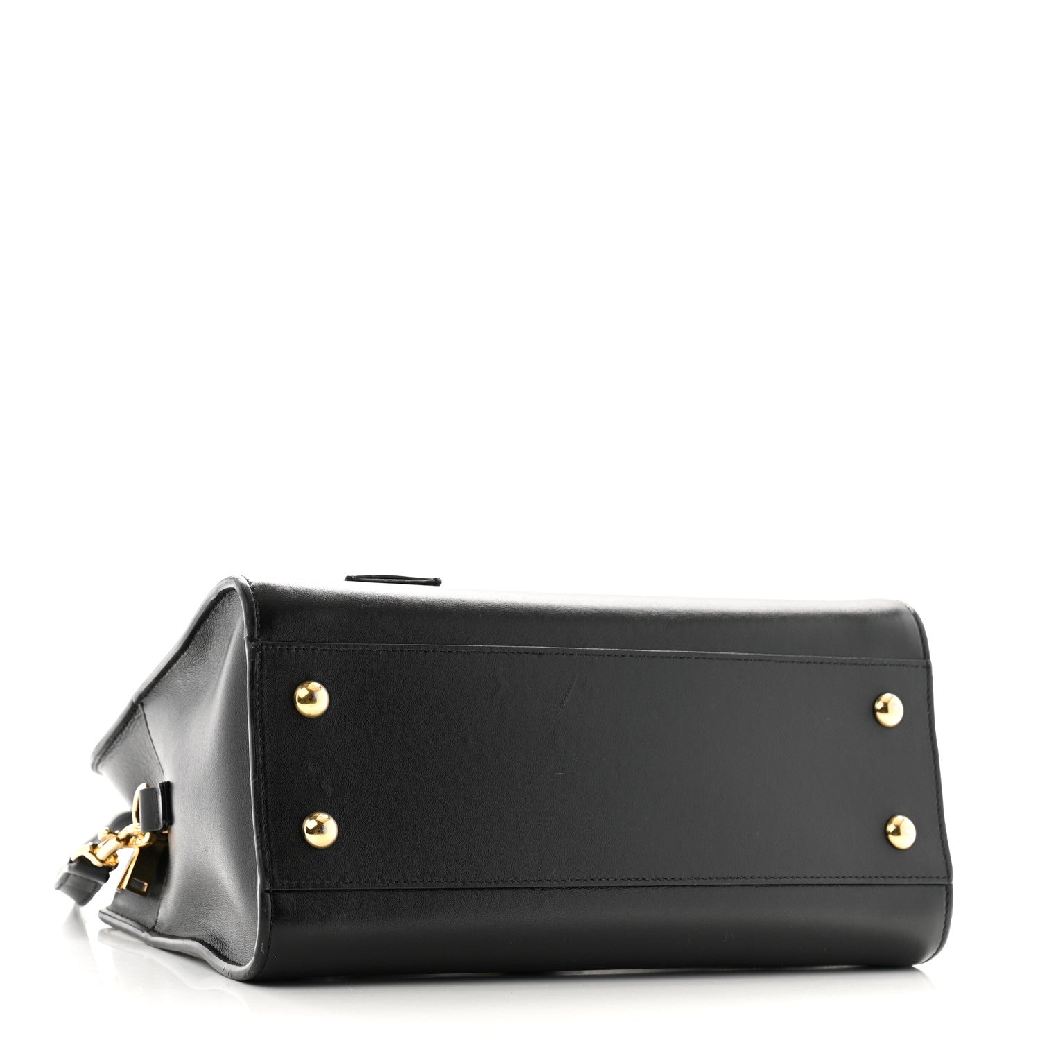 Saint Laurent Calfskin Monogram Baby Cabas Black 4 of 11