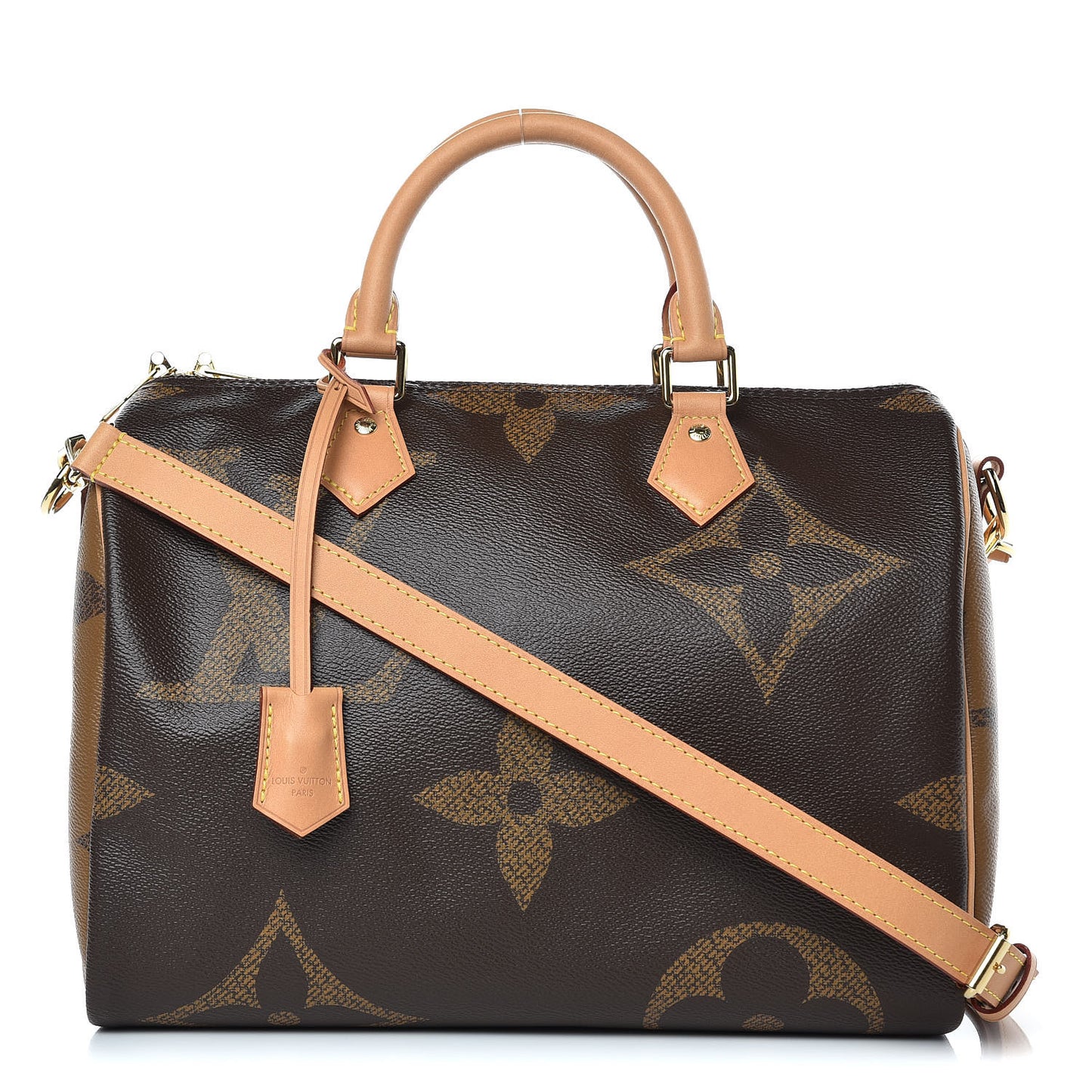 Reverse Monogram Giant Speedy Bandouliere 30
