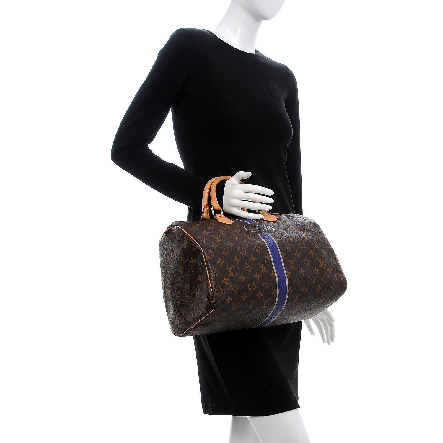 Louis Vuitton Monogram My LV Heritage Speedy 30 Violet Gris 2 of 10