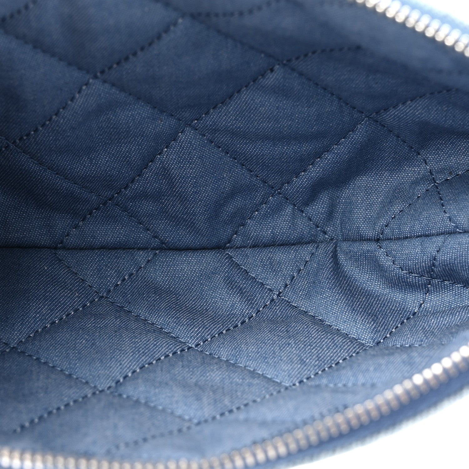 Chanel Denim Quilted Small Chanel 22 Blue 7 of 12