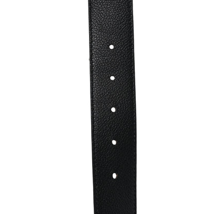 Louis Vuitton Monogram Epi 35mm LV Circle Reversible Belt 95 38 Black 3 of 6