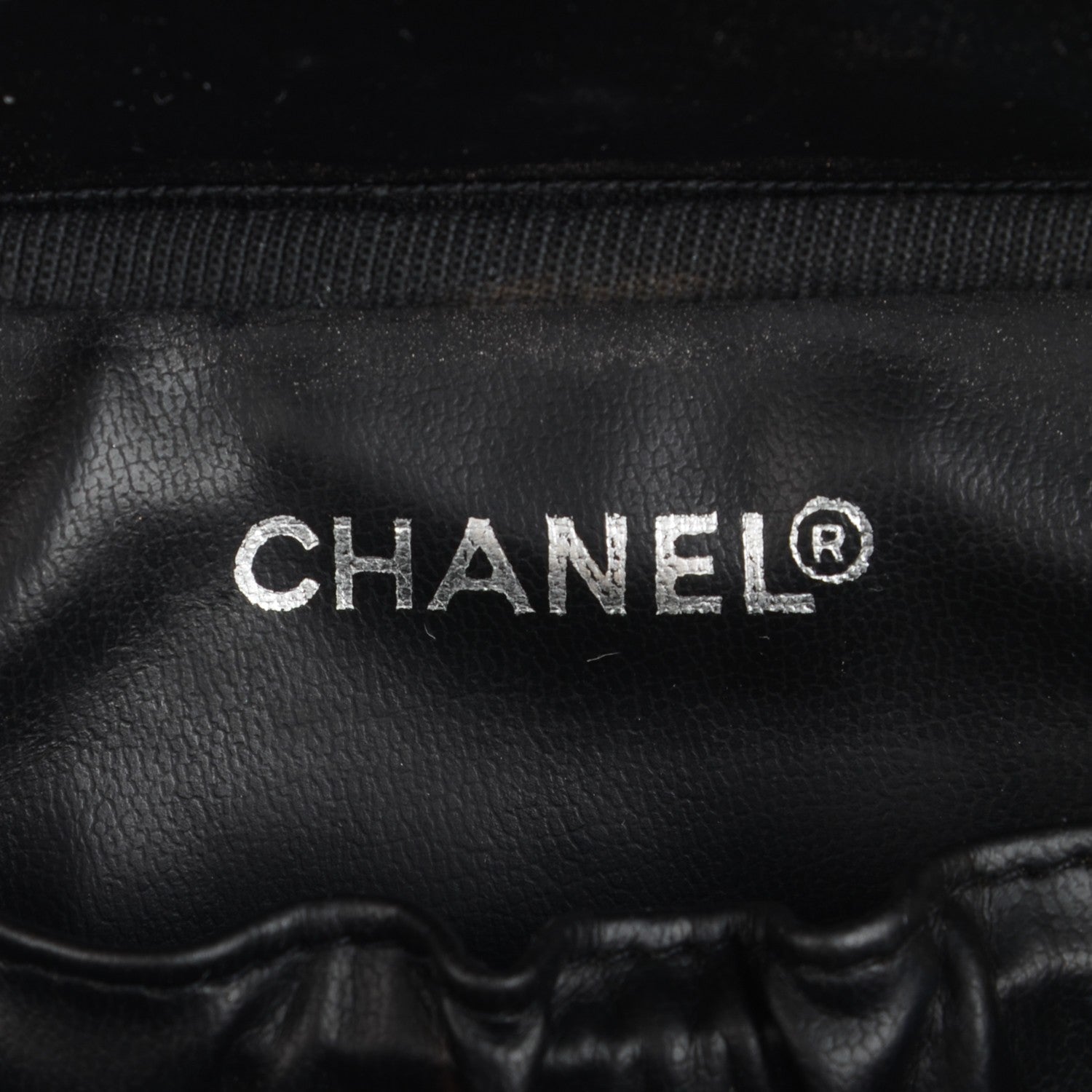 Chanel Calfskin Vanity Cosmetic Case Black 6 of 8