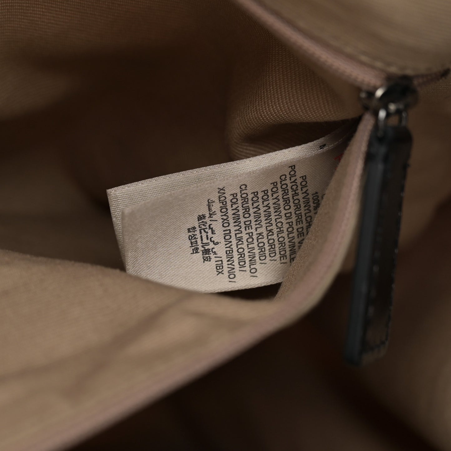 Patent Nova Check Small Bilmore Tote Black