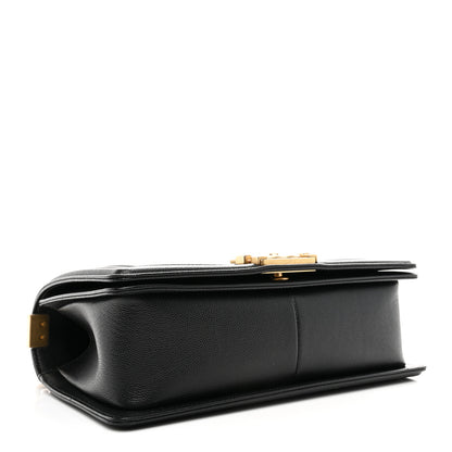 Chanel Caviar Quilted Medium Boy Flap Black 4 of 10