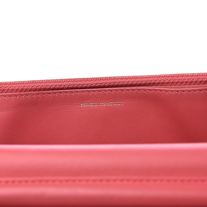Chanel Caviar Timeless CC Wallet On Chain WOC Pink 7 of 19