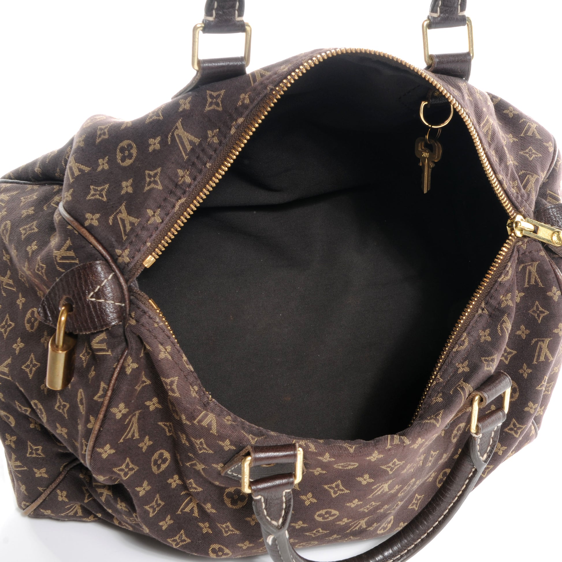 Louis Vuitton Mini Lin Speedy 30 Ebene 5 of 7