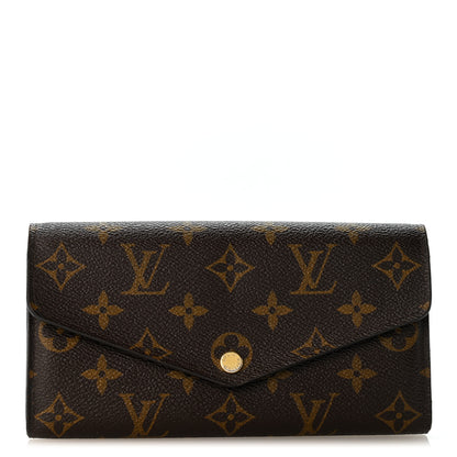Louis Vuitton Monogram Sarah Wallet NM 1 of 9