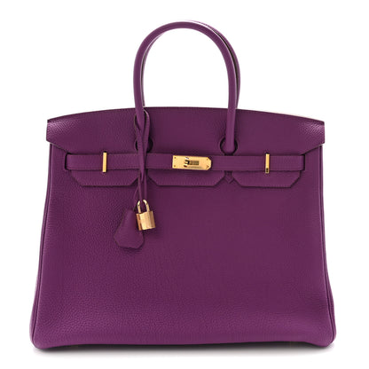 Hermes Togo Birkin 35 Anemone 1 of 9