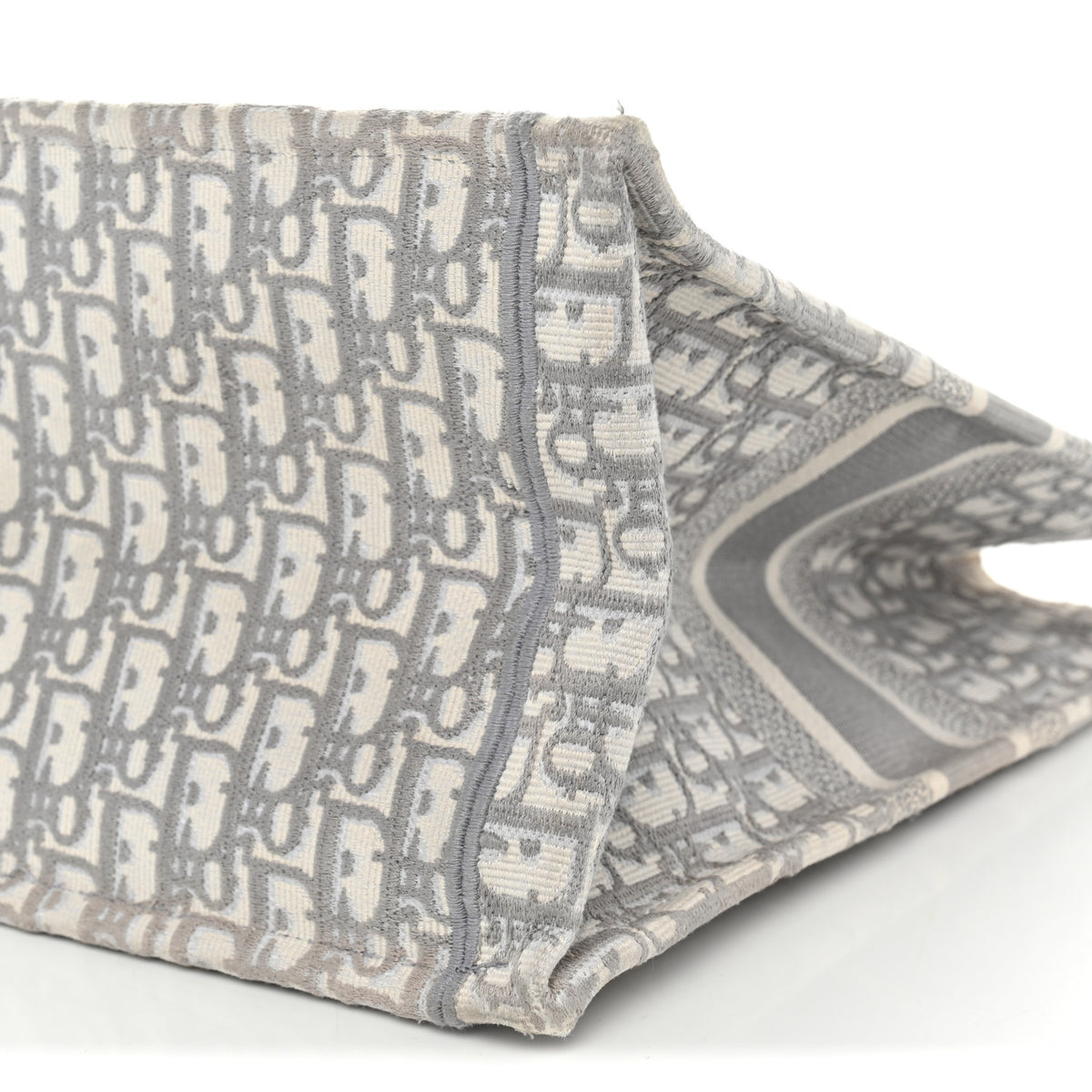 Christian Dior Oblique Large Book Tote Grey 10 of 13