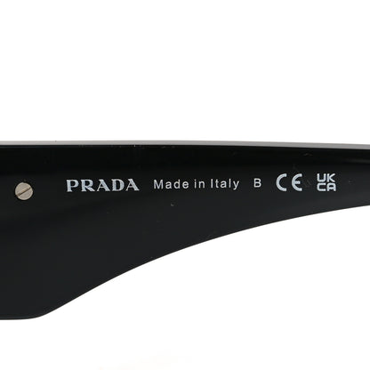 Prada Acetate Symbole Sunglasses SPR 14Z Black 5 of 6