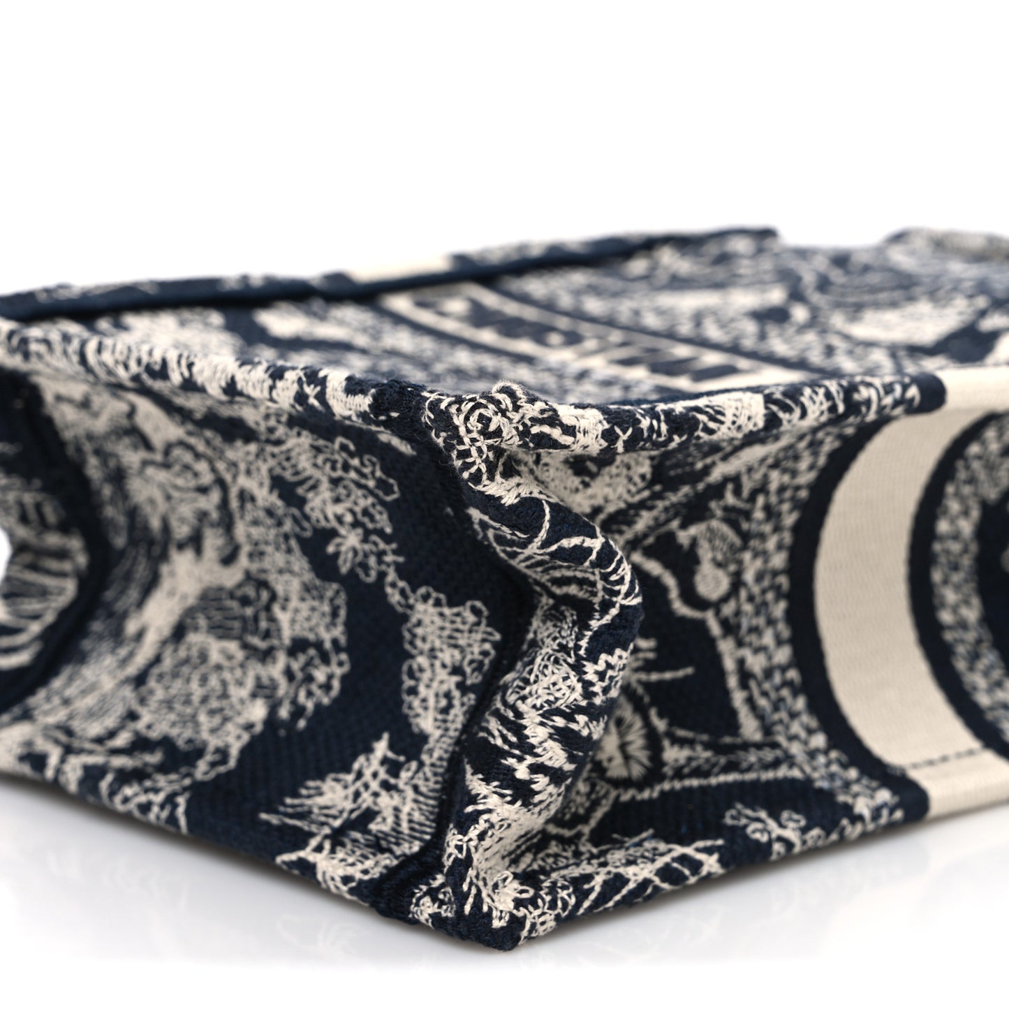 Oblique Mini Book Tote Phone Bag Blue
