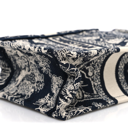 Christian Dior Oblique Mini Book Tote Phone Bag Blue 9 of 9