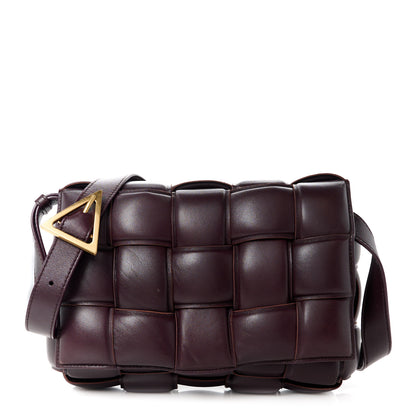 Bottega Veneta Nappa Maxi Intreccio Padded Cassette Crossbody Bag Grape 1 of 16