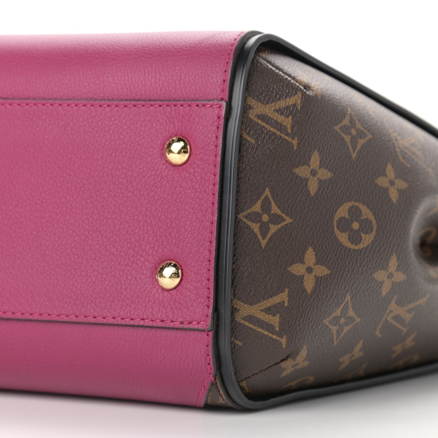 Calfskin Monogram Kimono Tote Grape