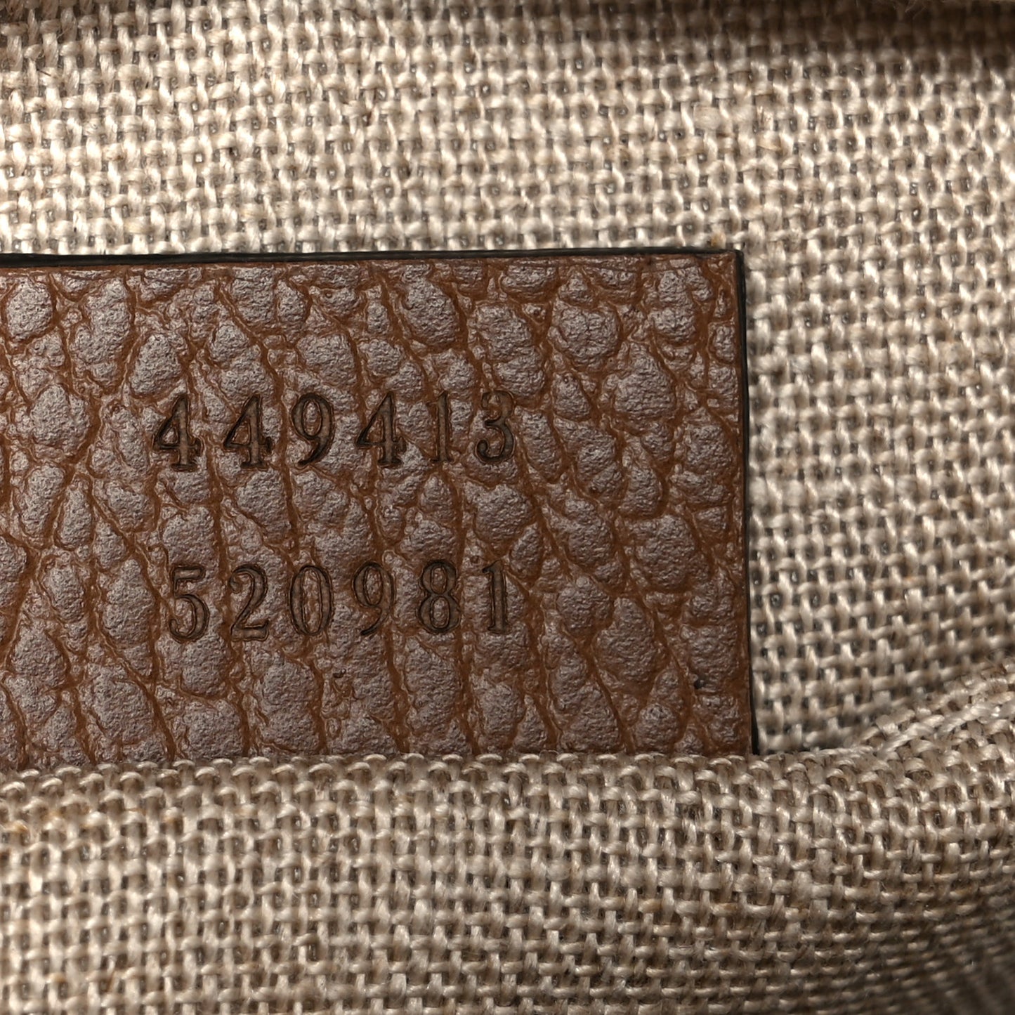 Monogram Mini Bree Messenger Bag Beige Tabacco