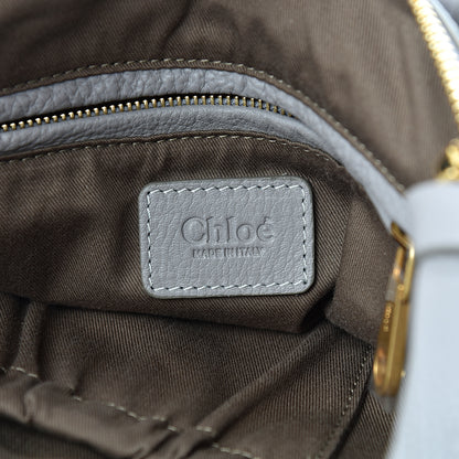 Chloe Calfskin Medium Marcie Satchel Cashmere Grey 5 of 9