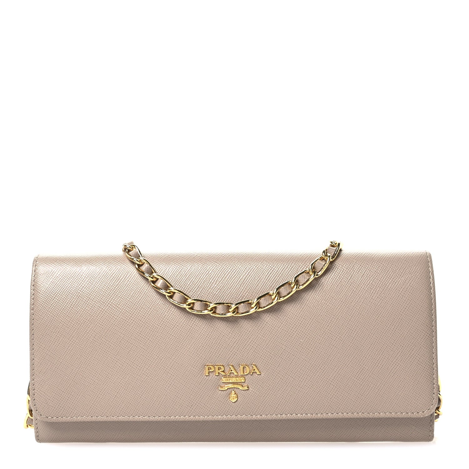 Prada Vitello Move Chain Wallet Cammeo 1 of 10