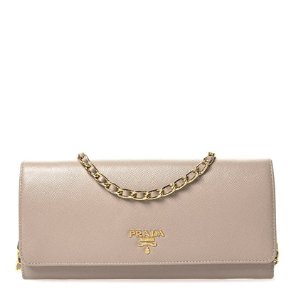 Prada Vitello Move Chain Wallet Cammeo 1 of 10