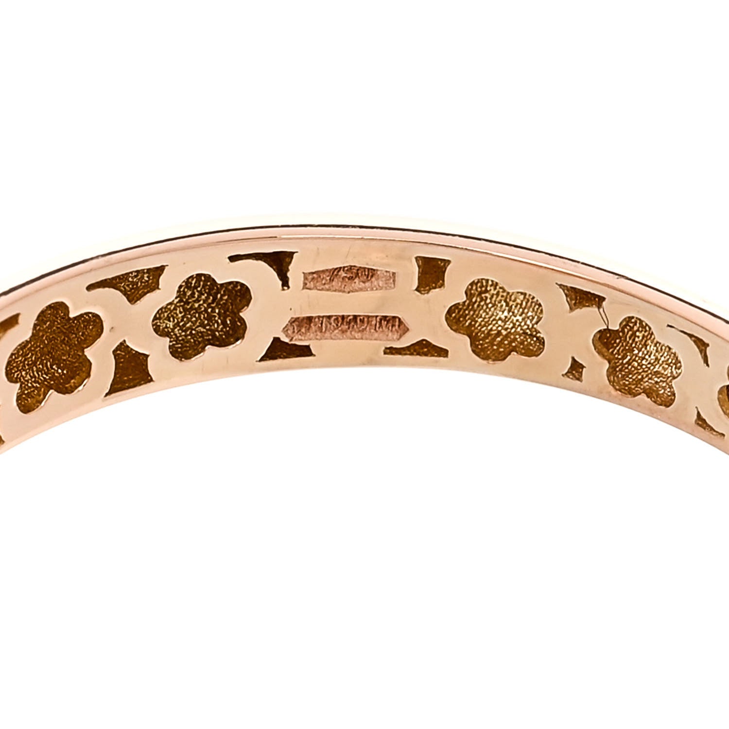 Pasquale Bruni 18K Rose Gold Diamond Rock Crystal Bon Ton Ring 55 7.25 6 of 7