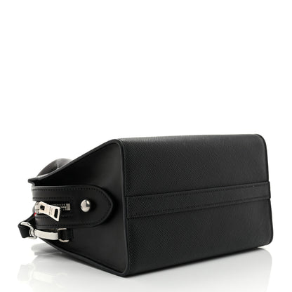 Prada Saffiano Cuir Calfskin Mini Monochrome Top Handle Tote Black 4 of 10