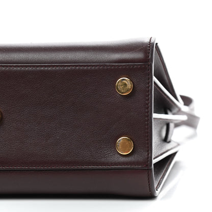 Saint Laurent Calfskin Nano Sac De Jour Dark Amaranto 7 of 11