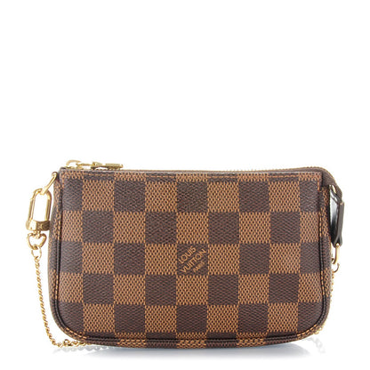 Louis Vuitton Damier Ebene Mini Pochette Accessories 1 of 6