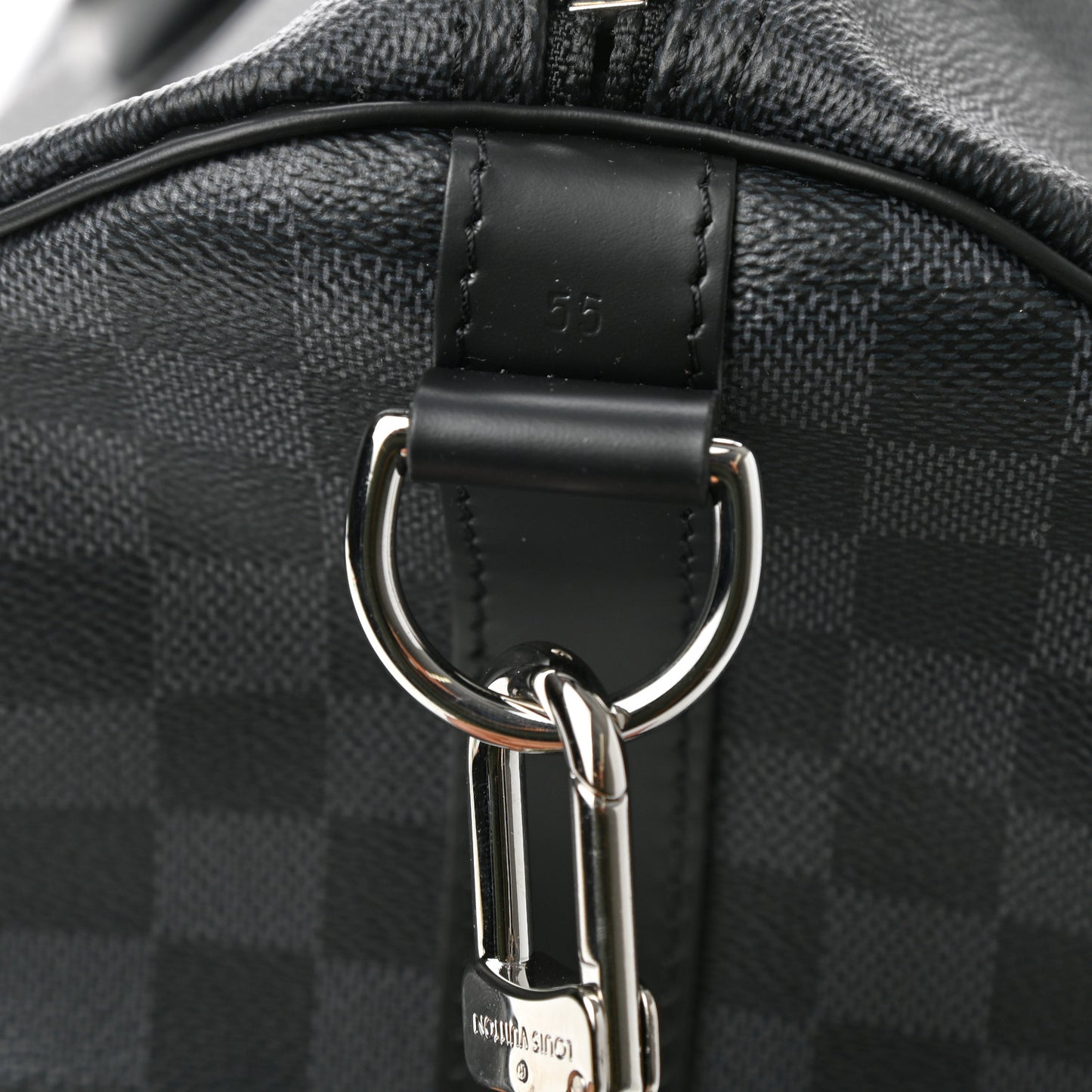 Damier Graphite Keepall Bandouliere 55