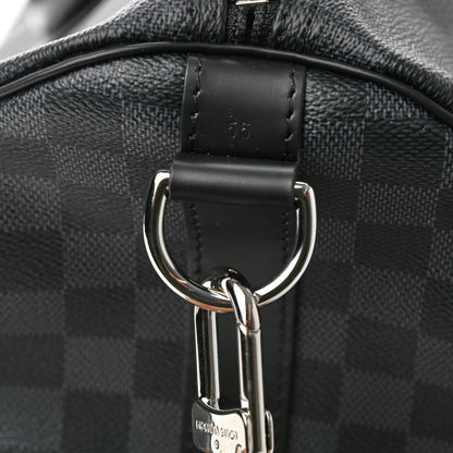 Louis Vuitton Damier Graphite Keepall Bandouliere 55 7 of 10