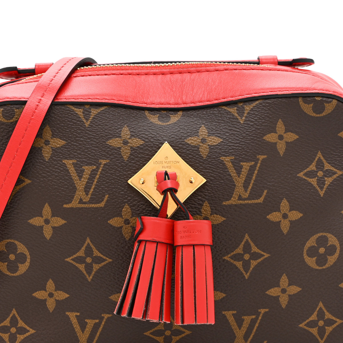 Louis Vuitton Monogram Saintonge Coquelicot 8 of 10